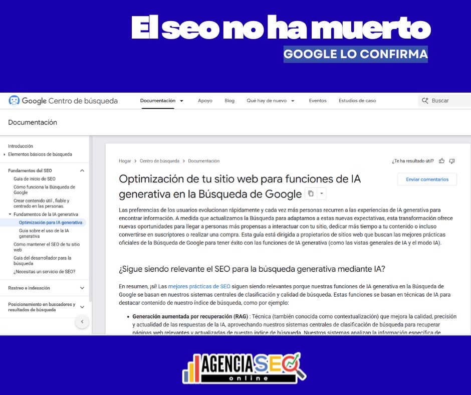Cómo optimizar tu web para la IA generativa de Google